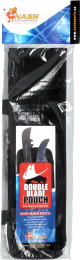 Double Blade pouch- Interior divider- Holds 2 sets of blades