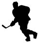 Magnet - Decal - Hockey Player
